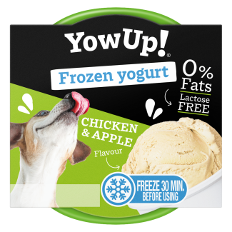 YowUp! Yaourt glacé Poulet & Pomme - 12 x 120 g
