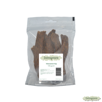 Vleesstick Kip 100 gram - Heerlijke hondensnack van 100% kip
