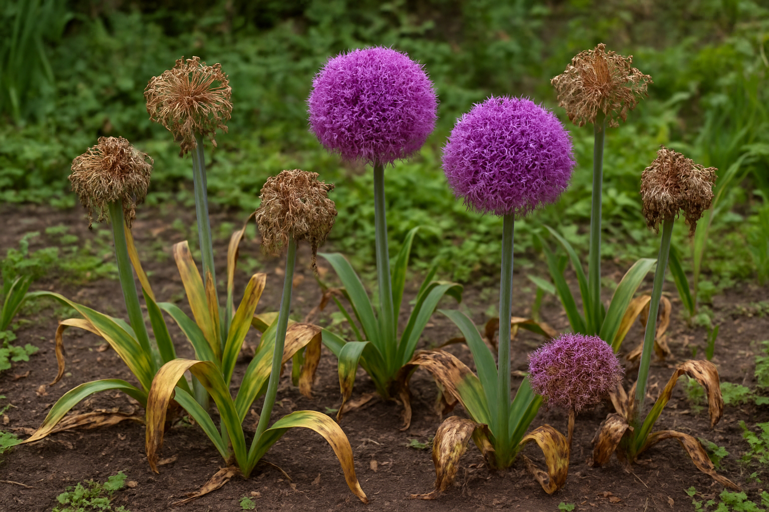 Allium : problèmes courants et solutions