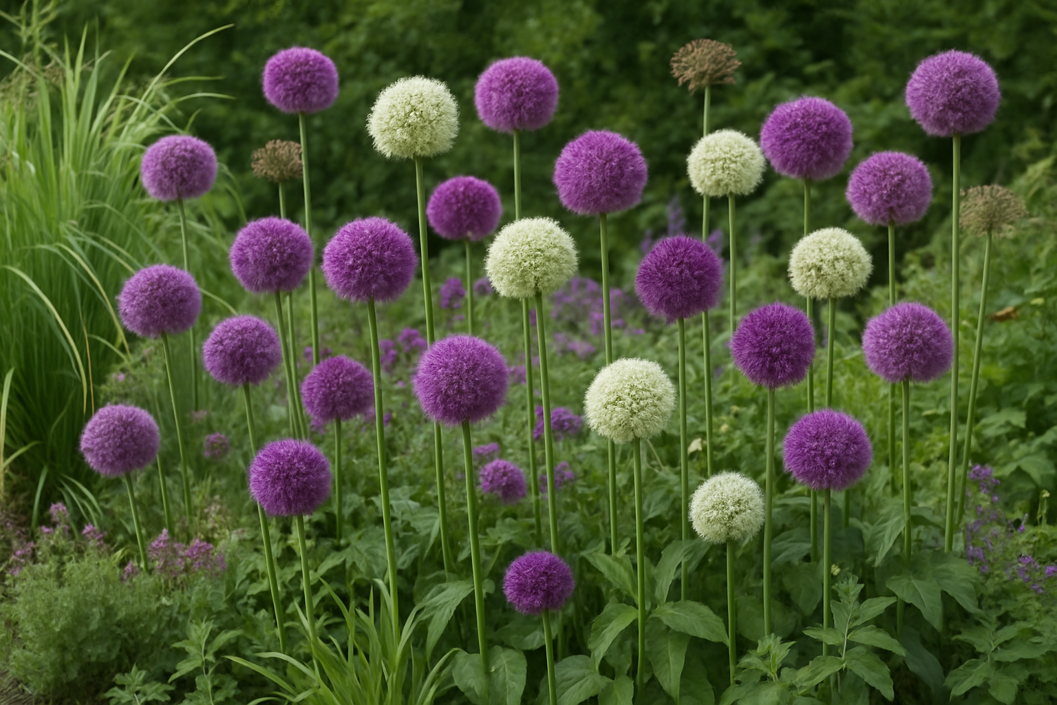 Allium (Sierui) : Plantation, Associations & Entretien