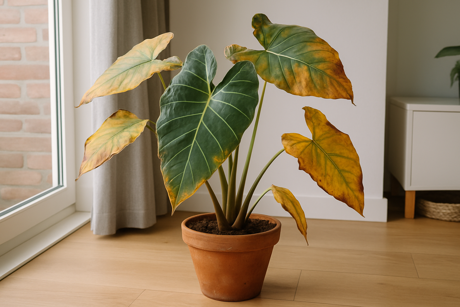 Problèmes courants de l’Alocasia et solutions