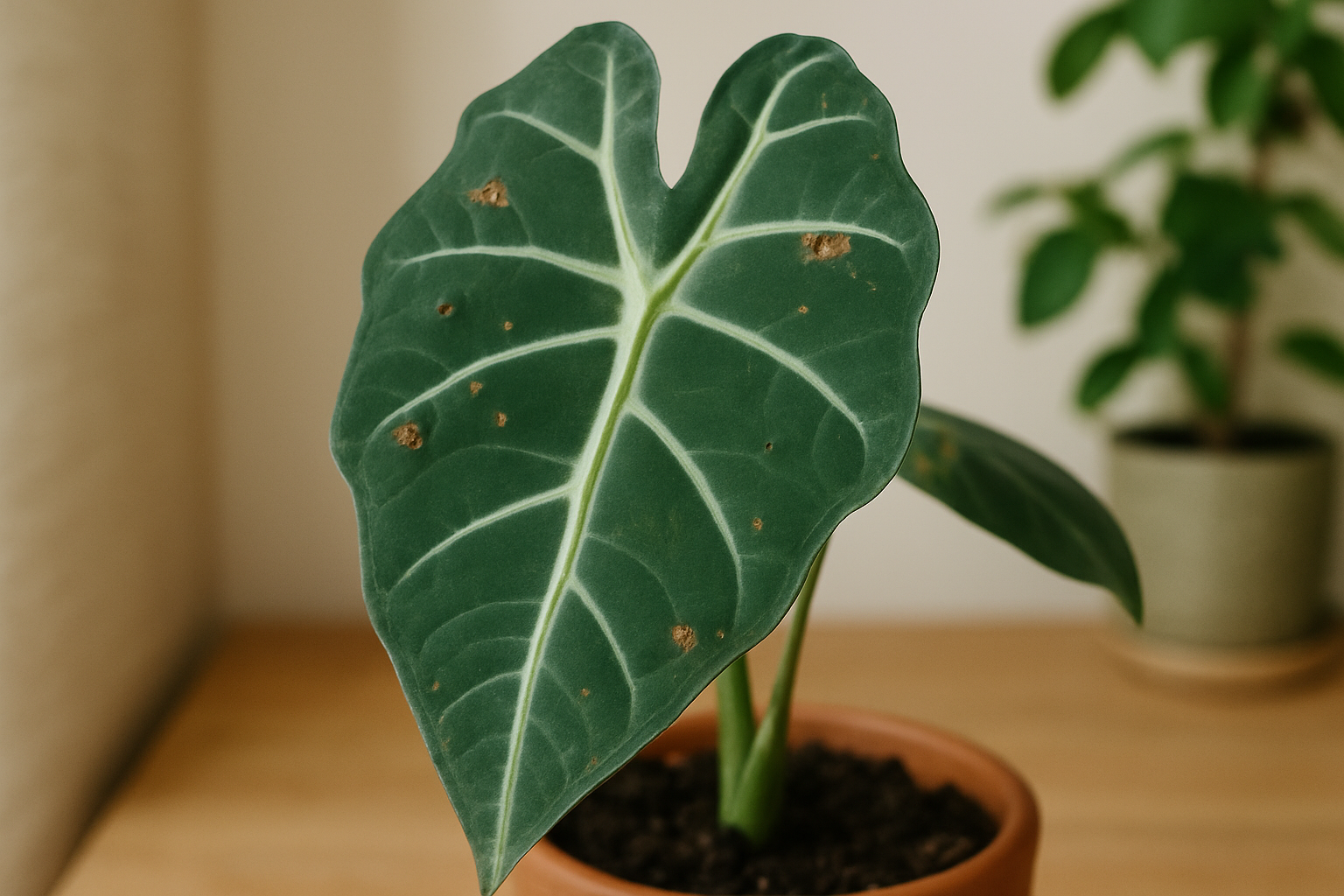 Entretien du Alocasia : lumiere, arrosage et conseils pratiques
