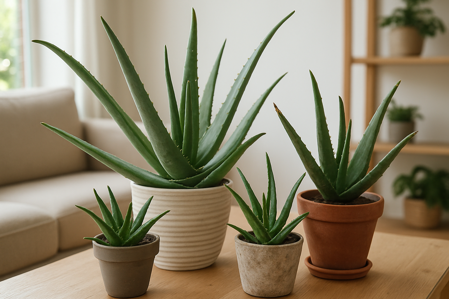 Aloe vera espèces : Choix populaires pour l'intérieur