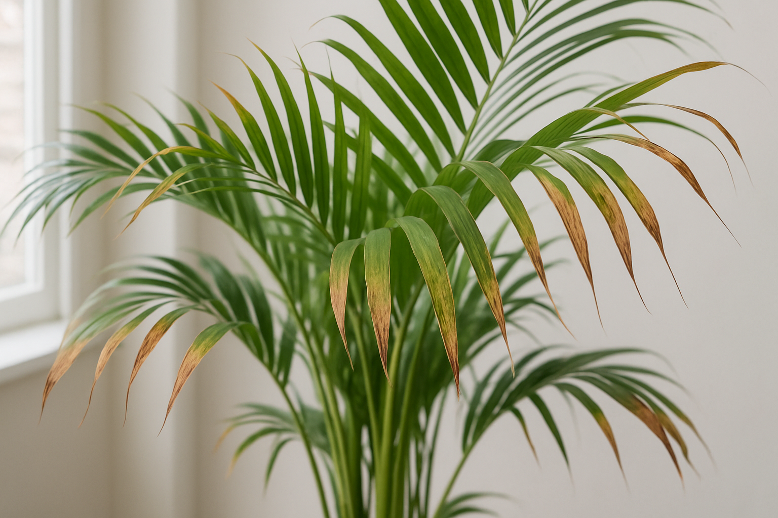 Palmier Areca : problèmes courants