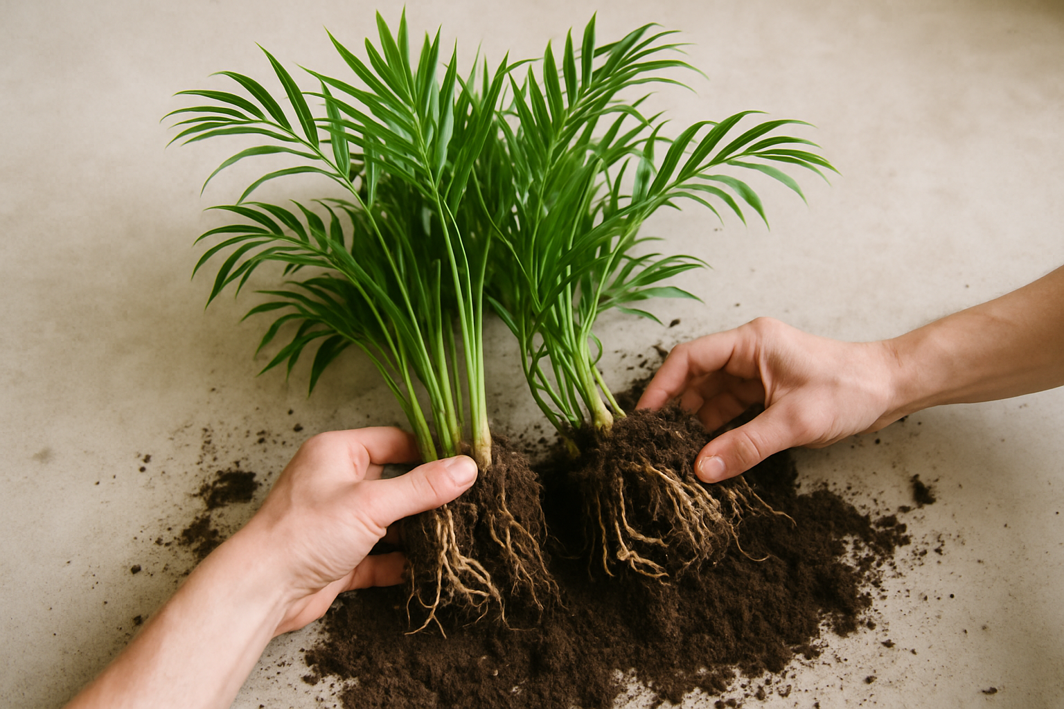 Multiplier le Areca palm : boutures, division et conseils pratiques