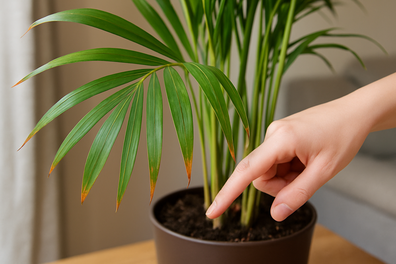 Entretien du palmier Areca : conseils pratiques