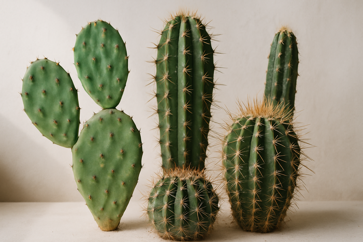 Espèces de Cactus comme Plante d’Intérieur