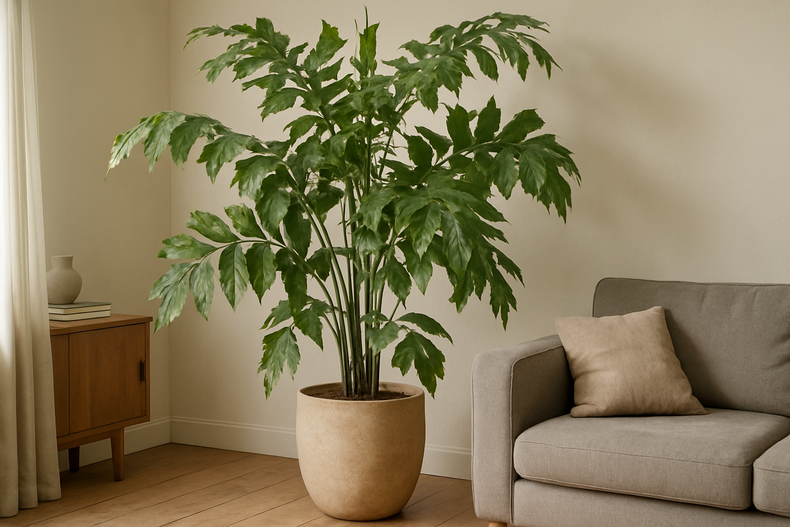 Caryota (Palmier queue de poisson) en intérieur : Conseils & Entretien
