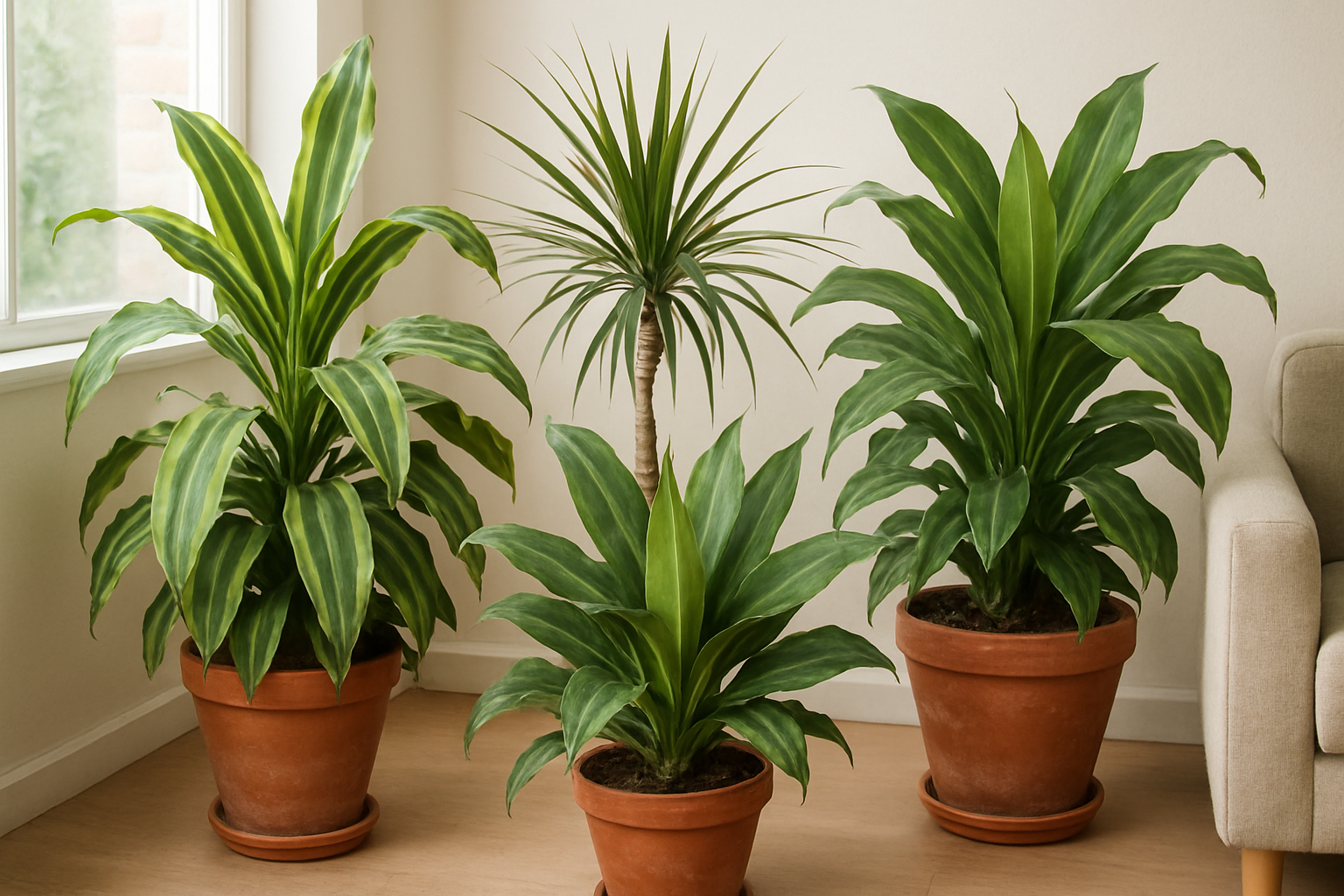 Bekende Dracaena soorten voor thuis