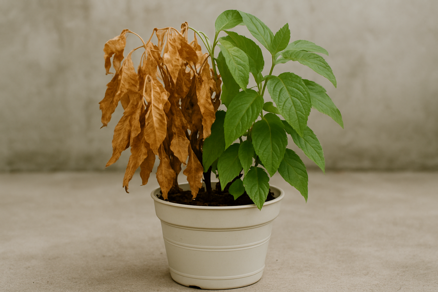 Quand faut-il s'inquiéter du stress hydrique chez les plantes ?