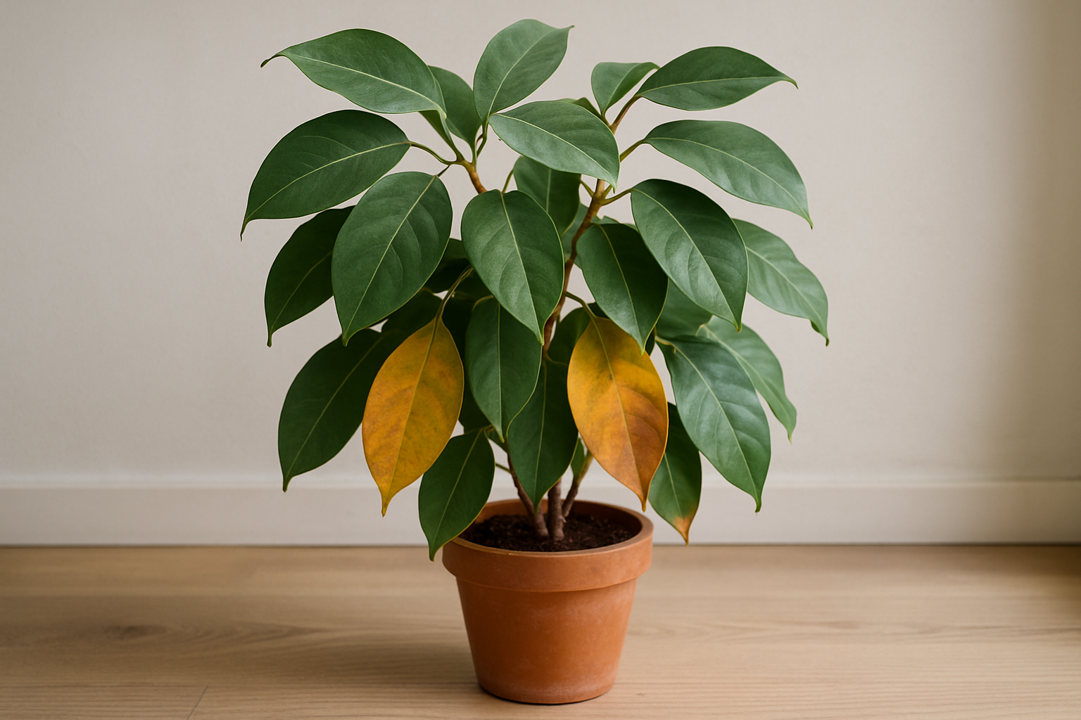 Problèmes du Ficus : diagnostic et solution