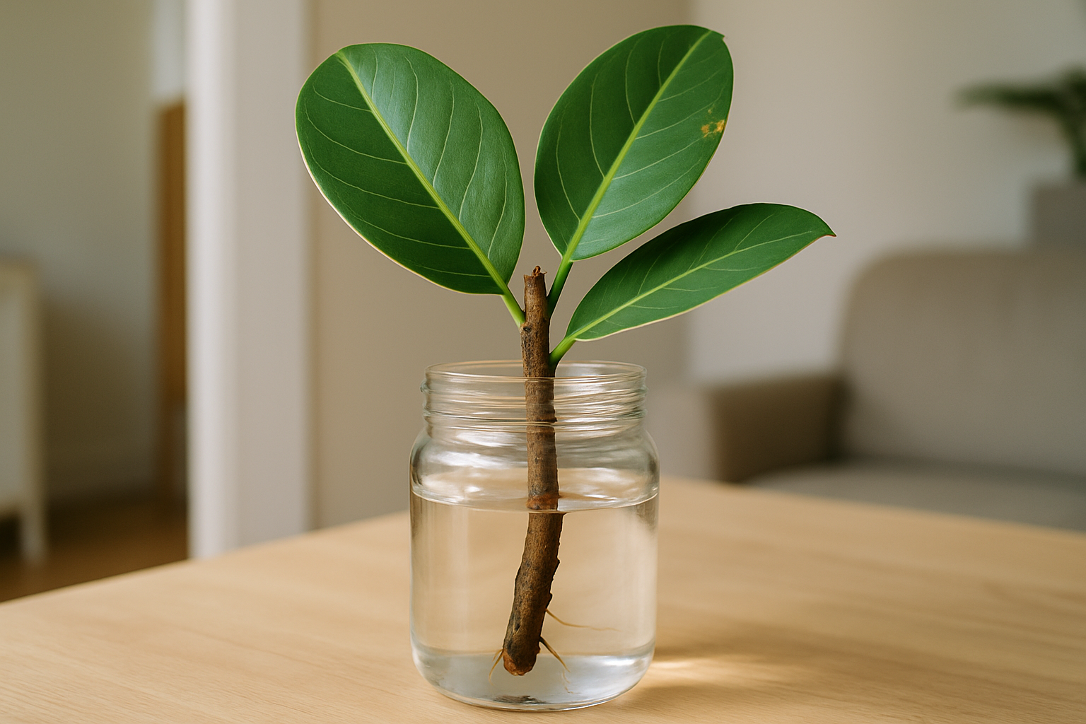 Bouturage du Ficus : étape par étape