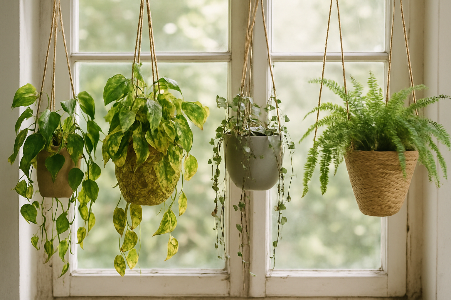 Plantes Suspendues : Conseils, Espèces & Inspiration
