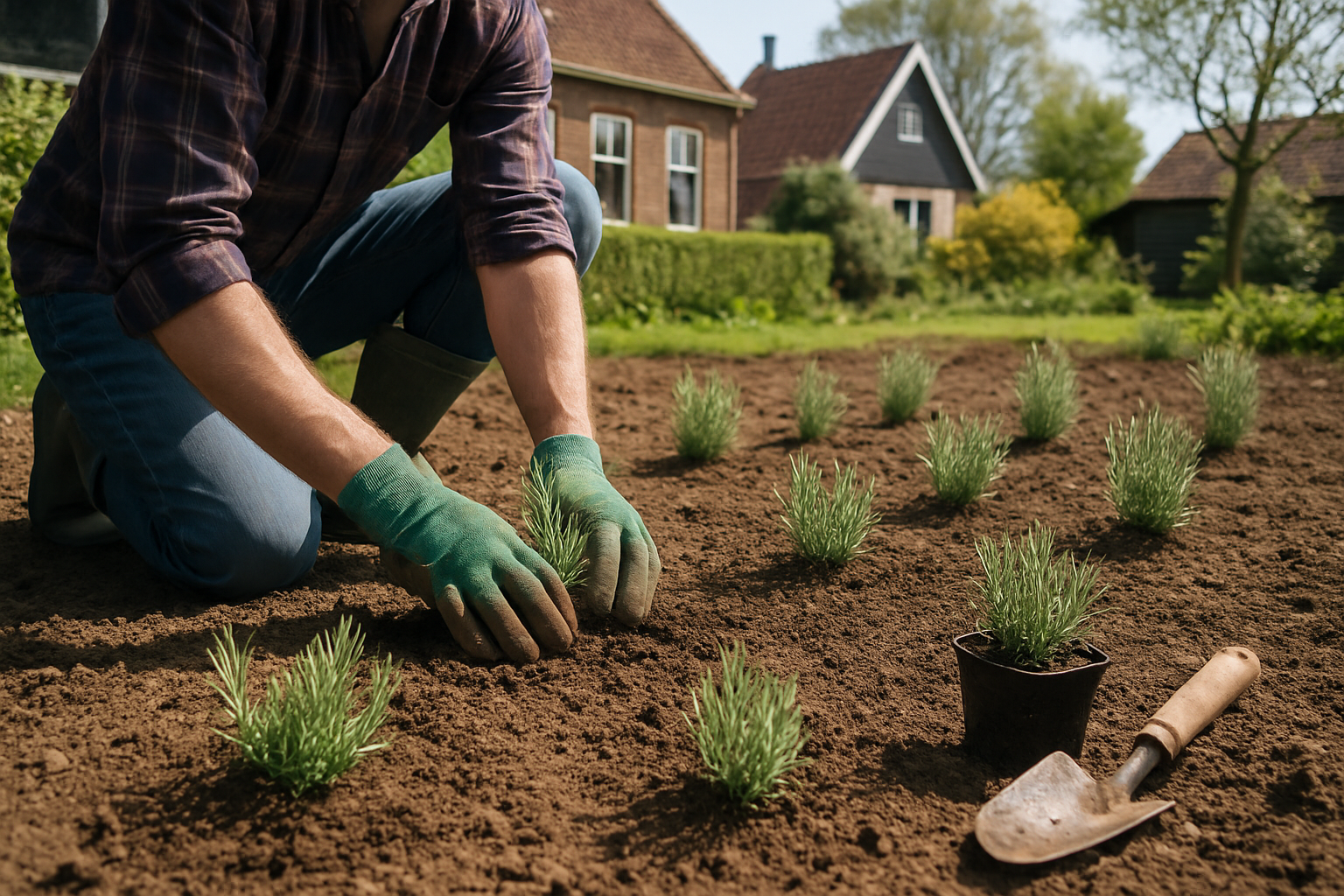 Planter la lavande au jardin