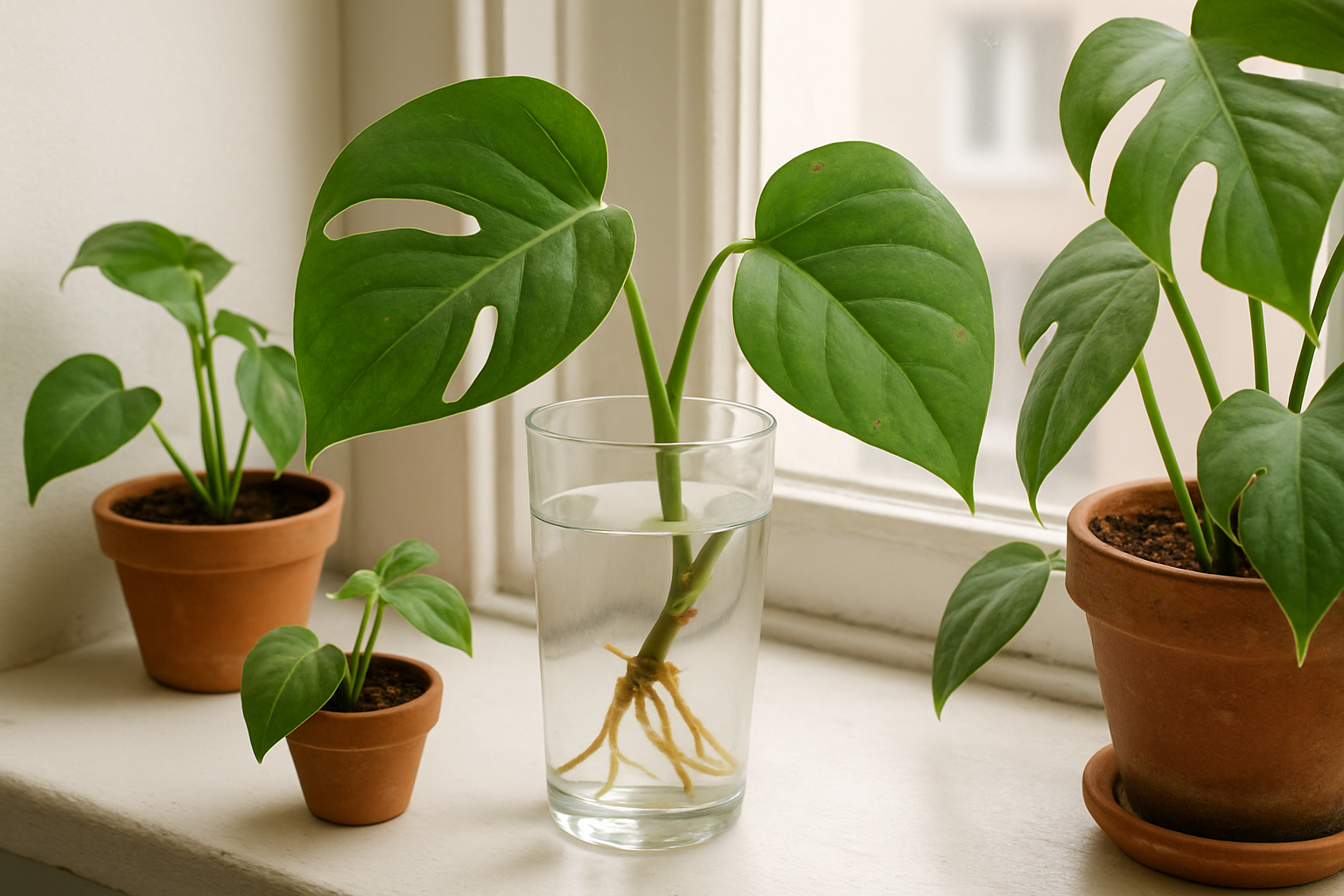 Monstera : bouturage facile et sûr