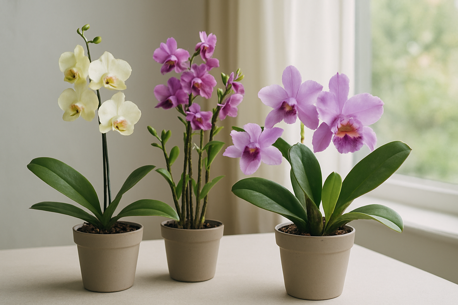 Les types d’orchidées d’intérieur les plus populaires
