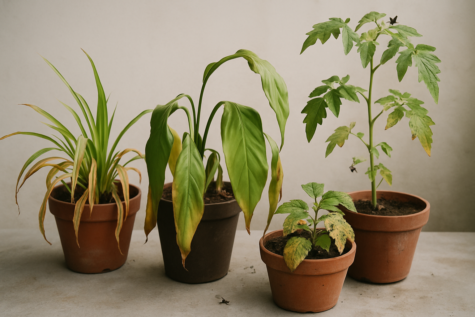 Causes des infestations de nuisibles sur les plantes