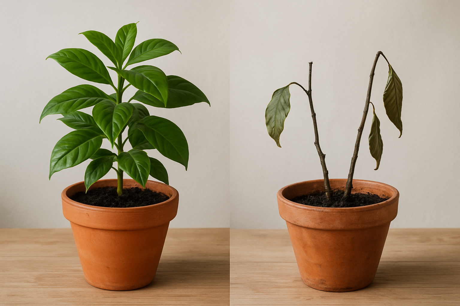Quand faut-il s’inquiéter après avoir rempoté ou déplacé une plante ?