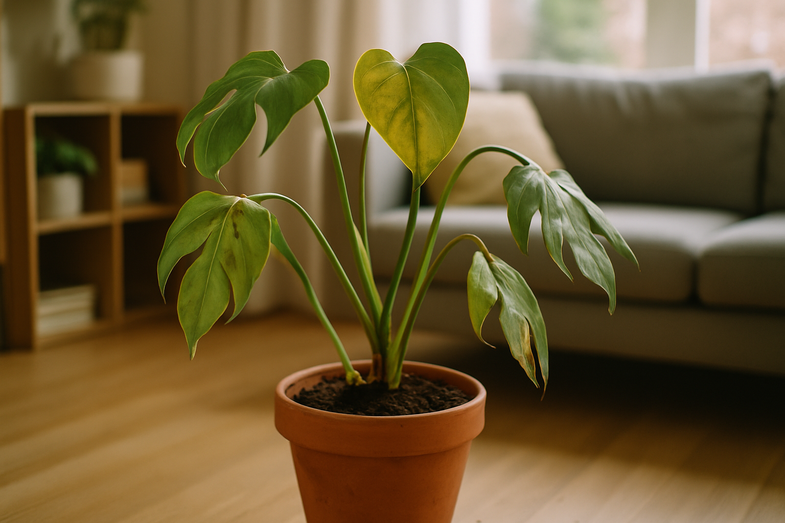 Problèmes après le rempotage ou le déplacement des plantes