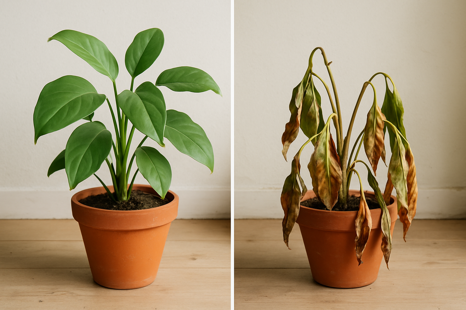 Quand faut-il s’inquiéter du stress d’une plante ?