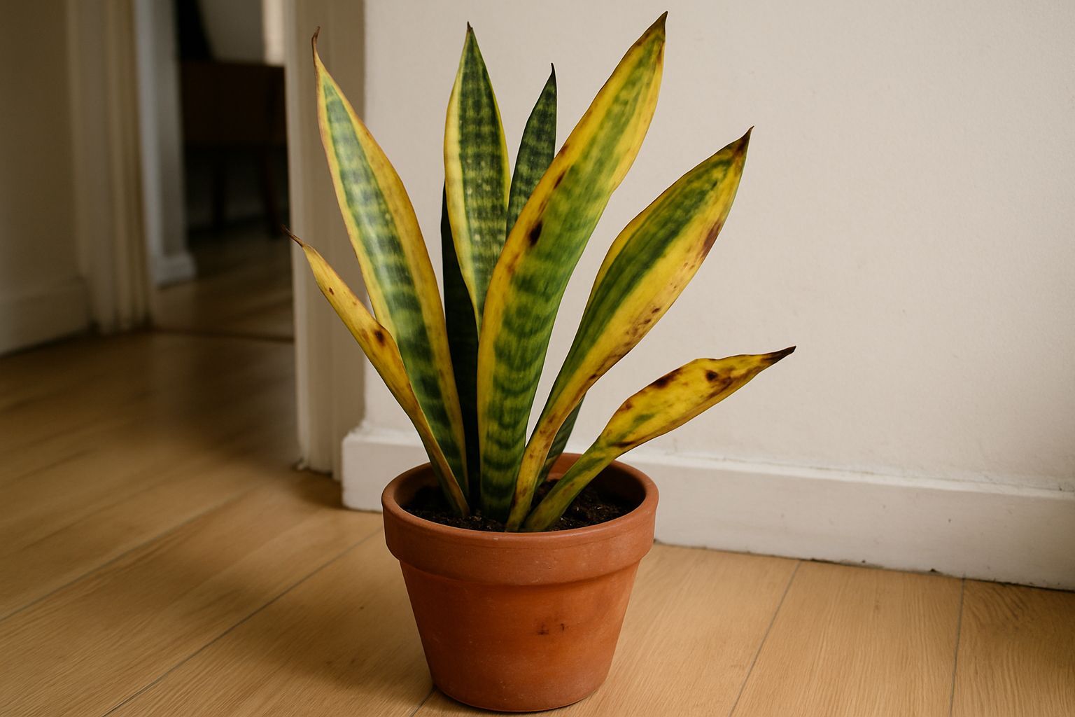 Problèmes de Sansevieria : causes et solutions
