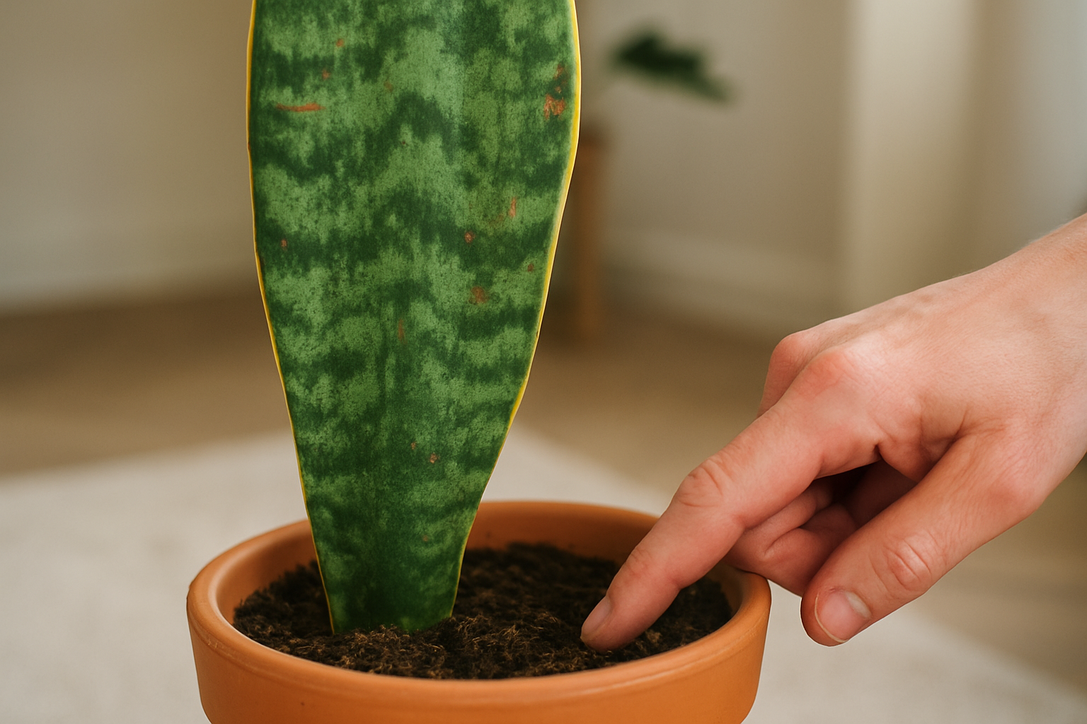 Entretien du Sansevieria : conseils pratiques