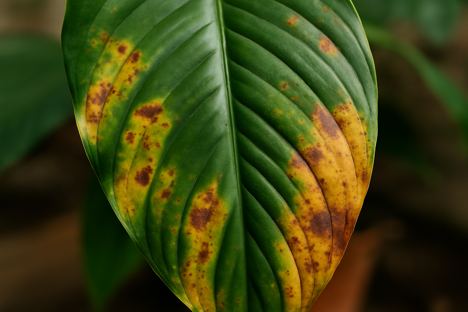 Spathiphyllum problèmes : Symptômes et solutions