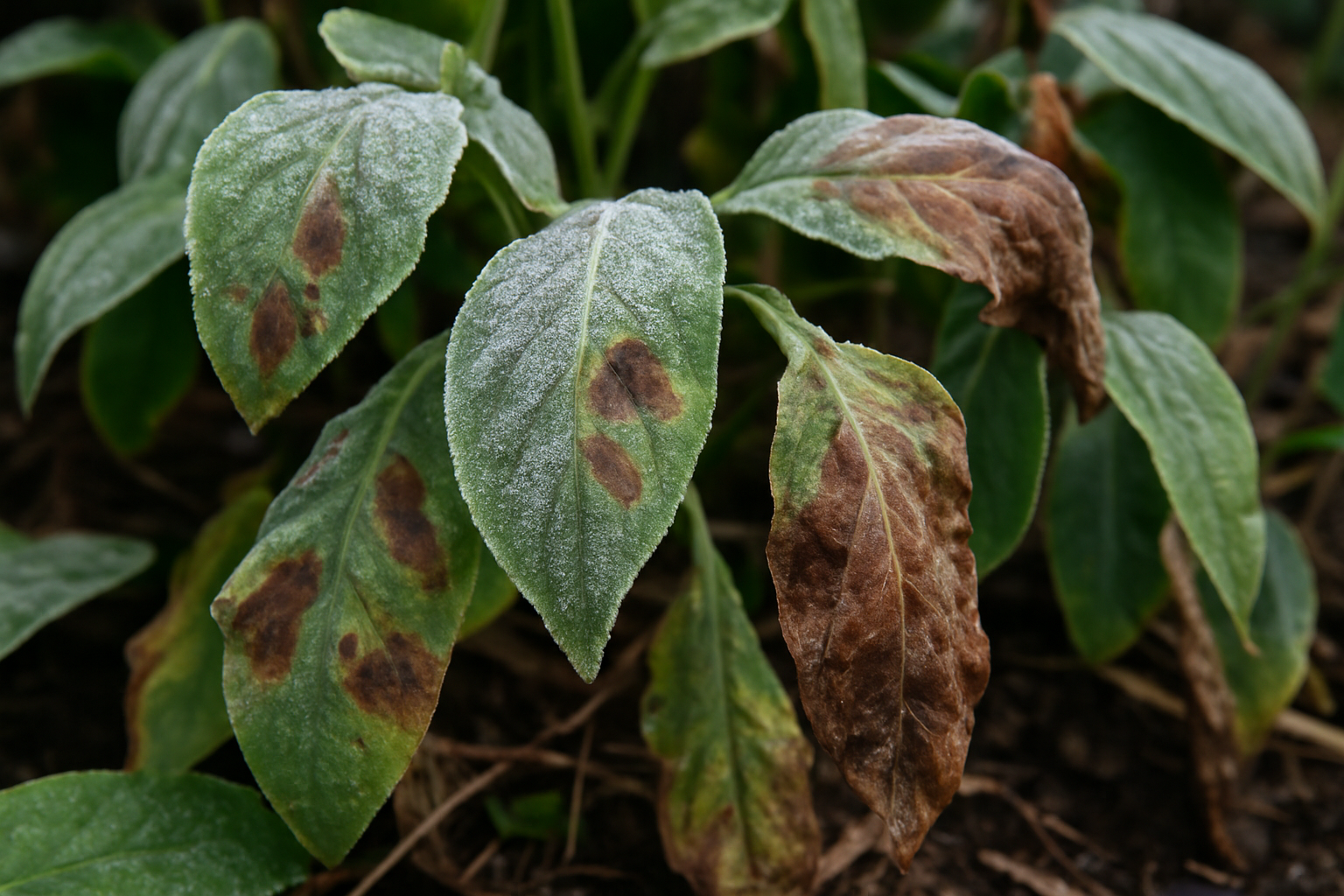 Reconnaître et traiter les dégâts de gel chez les plantes de jardin