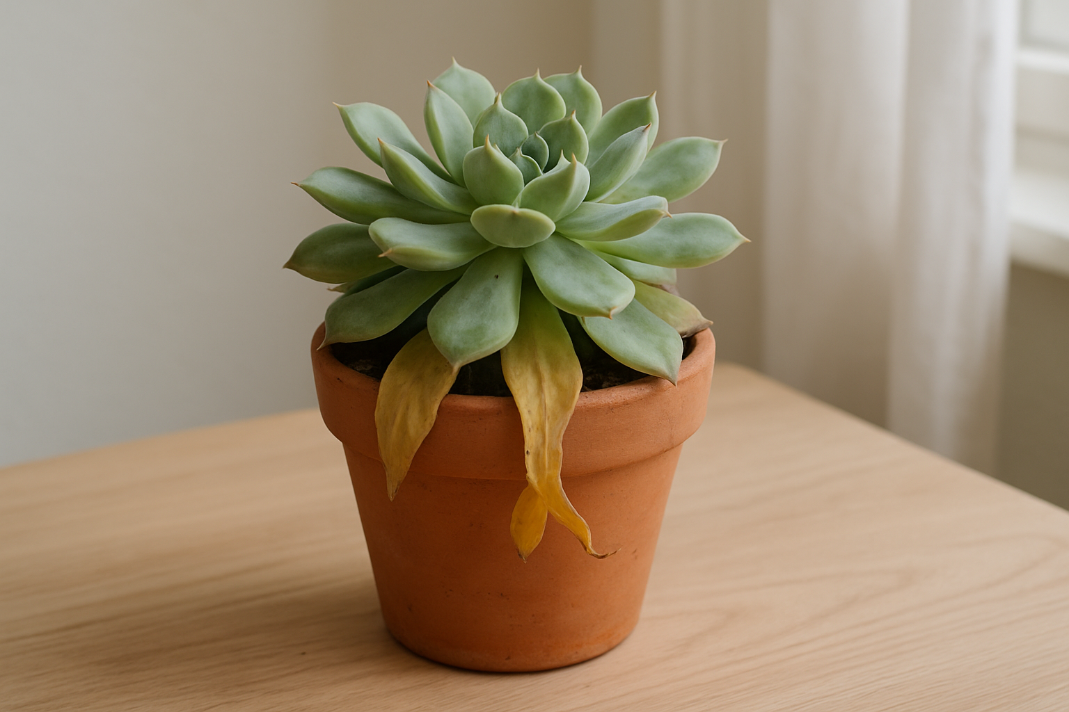 Problèmes courants chez les plantes succulentes