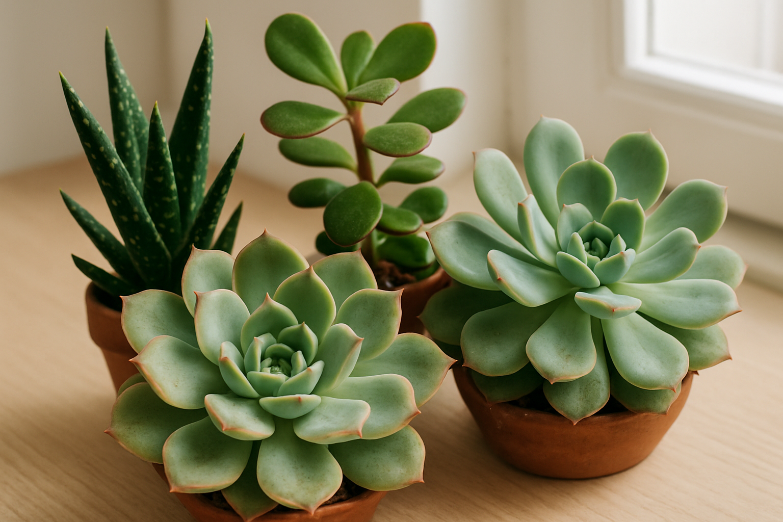 Espèces populaires de plantes succulentes