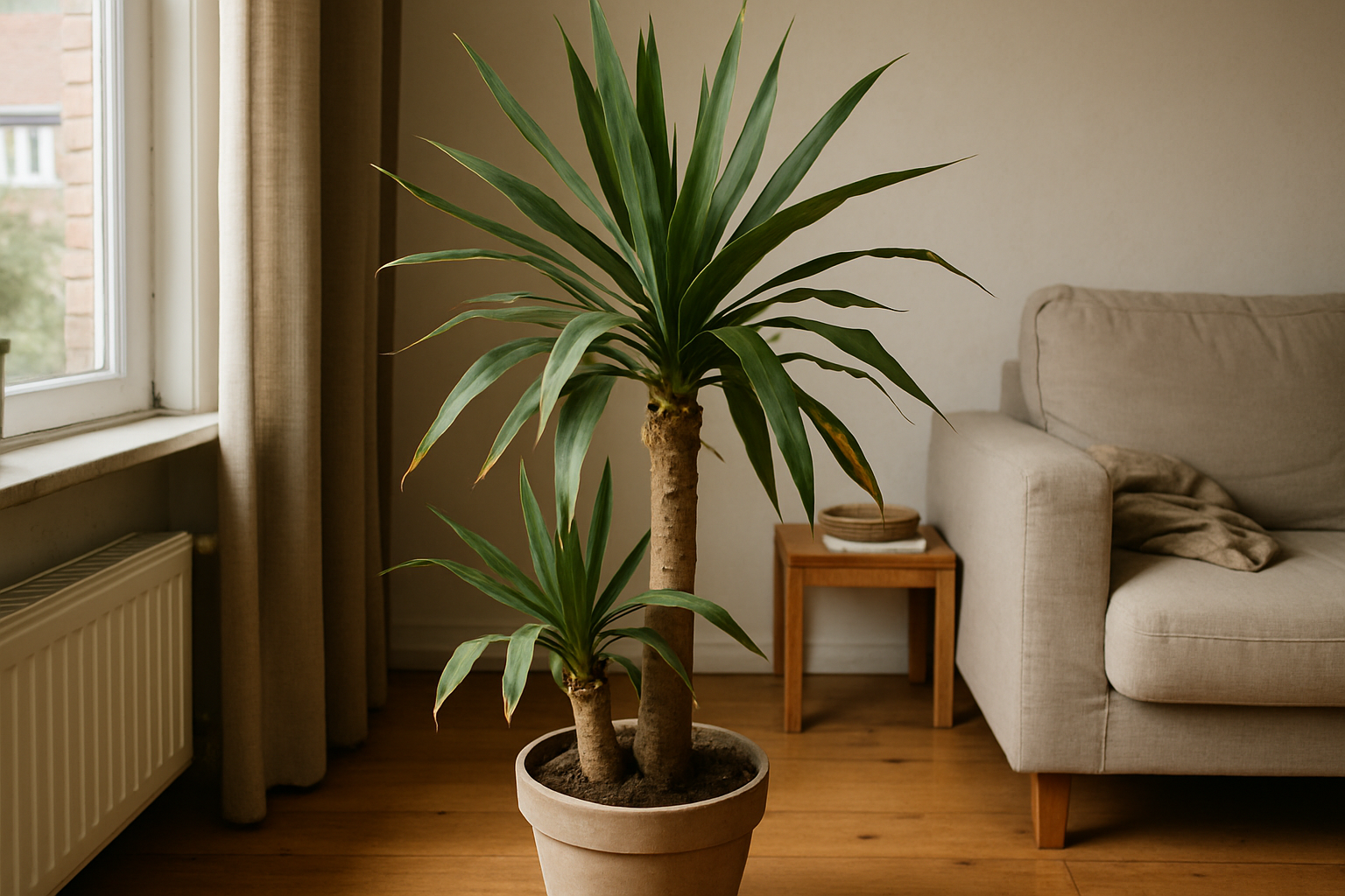 Yucca d’intérieur : entretien, problèmes et variétés
